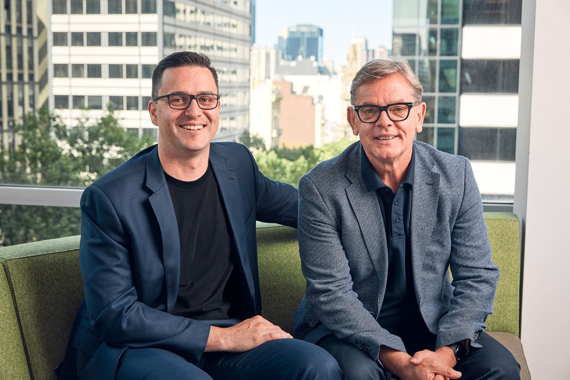 LAB3 Founder Chris Cook and CEO Kerry Purcell discussing LAB3's vision for helping organisations realise value from AI, data and technology.